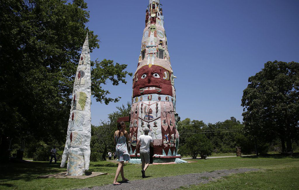 Totem Pole Park near Foyil